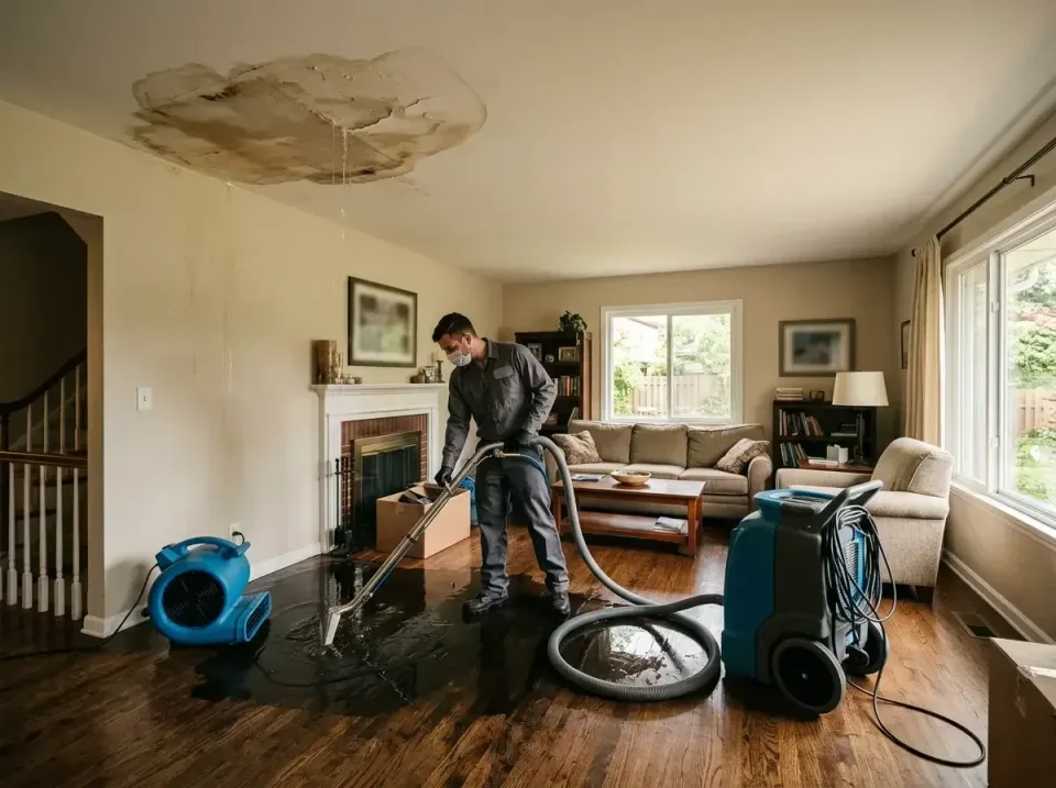 attic-pipe-burst-ceiling-drip-008 — frequently asked questions, Water Damage Restoration & Carpet Care in Duncan, SC